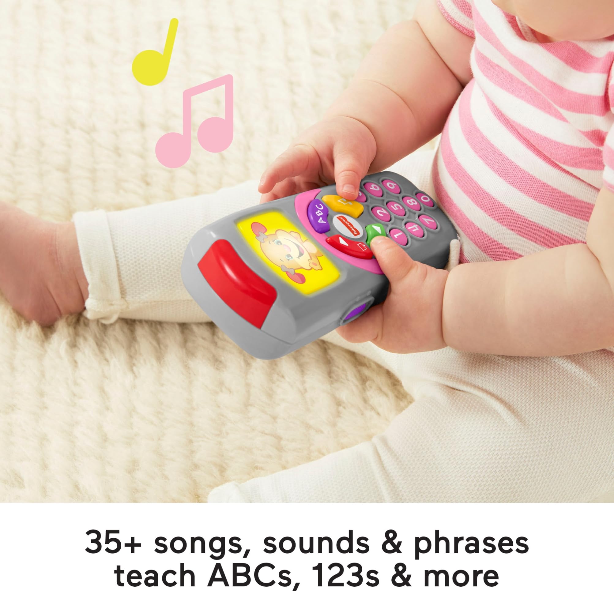 Foto 4 pulgar | Juguete De Aprendizaje Para Bebés Fisher-price Laugh & Learn Sis' Remote - Venta Internacional.