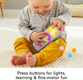 Foto 4 | Juguete De Aprendizaje Para Bebés Fisher-price Laugh & Learn Sis' Remote - Venta Internacional.