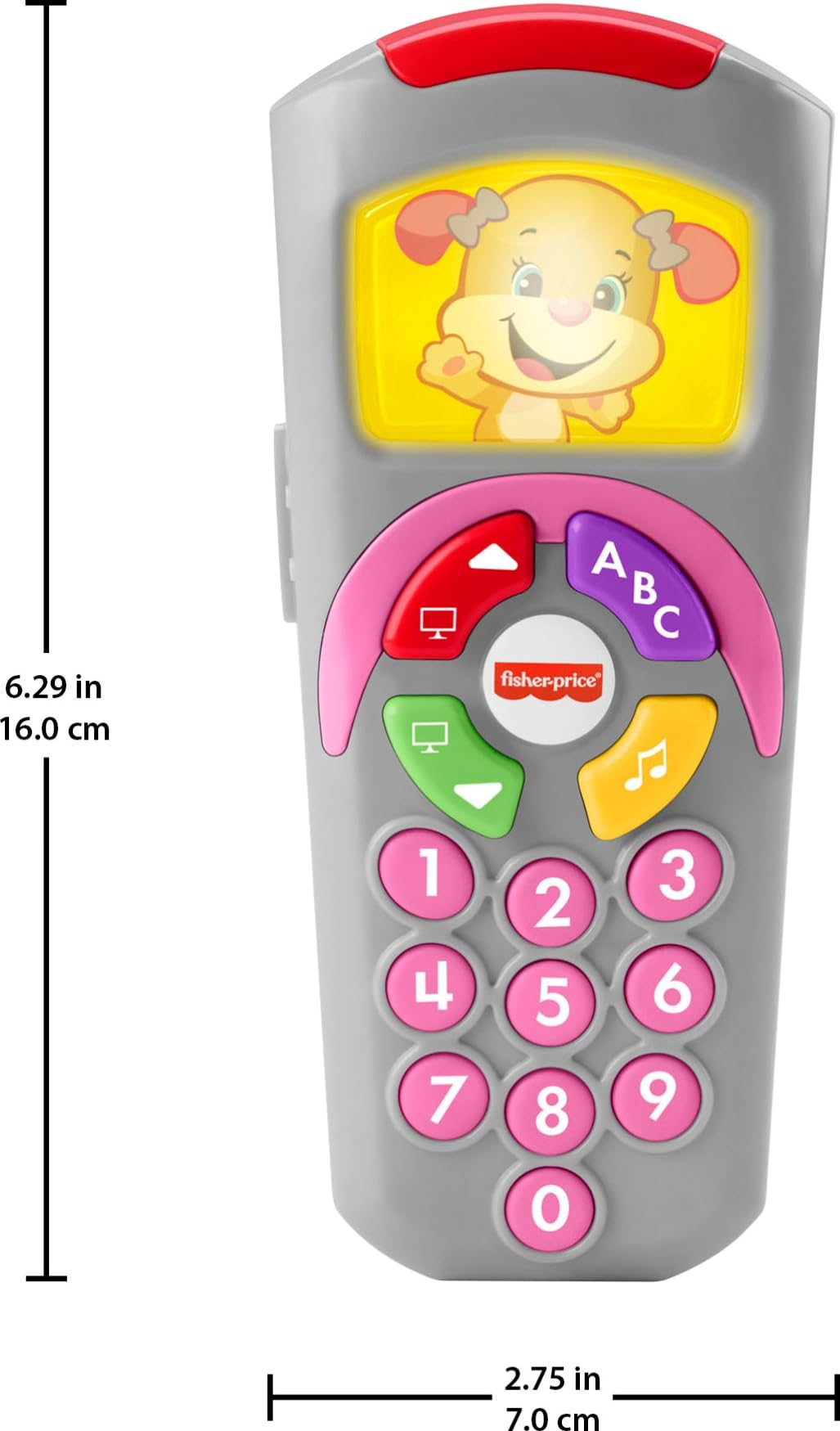 Foto 6 pulgar | Juguete De Aprendizaje Para Bebés Fisher-price Laugh & Learn Sis' Remote - Venta Internacional.