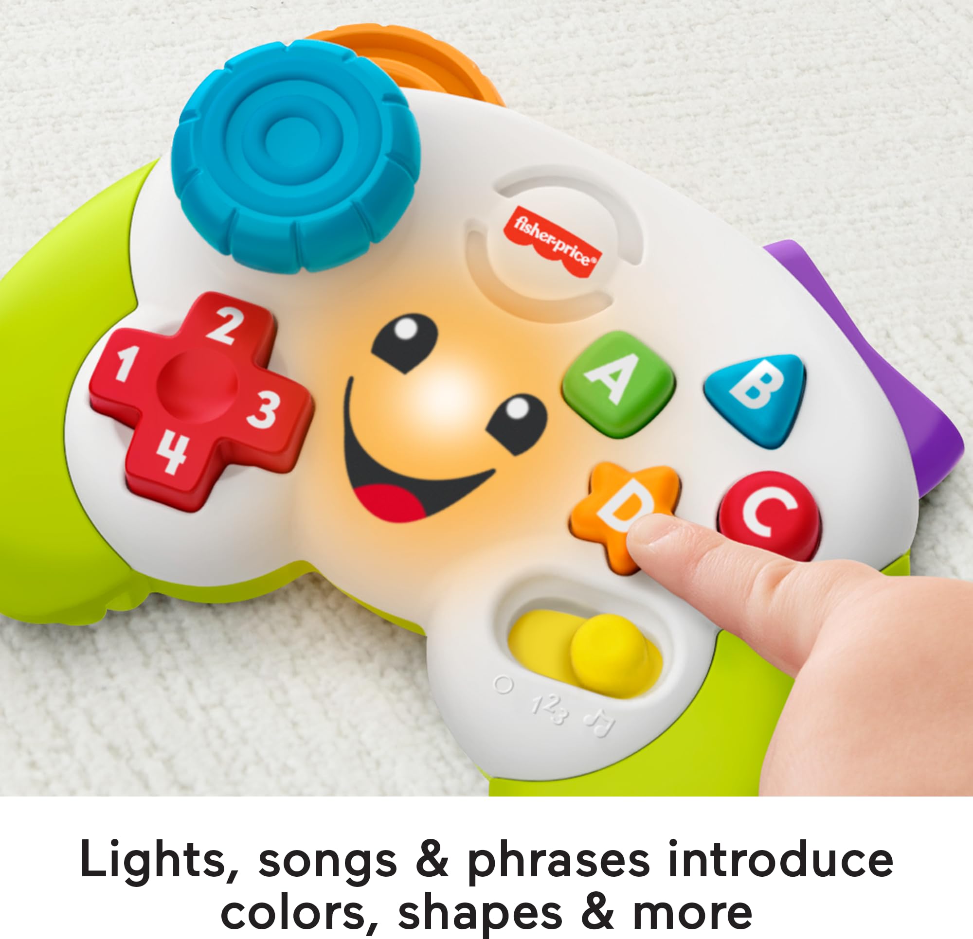 Foto 4 pulgar | Controlador De Juguetes Fisher-price Laugh & Learn Para Más De 6 Meses, Color Verde - Venta Internacional.
