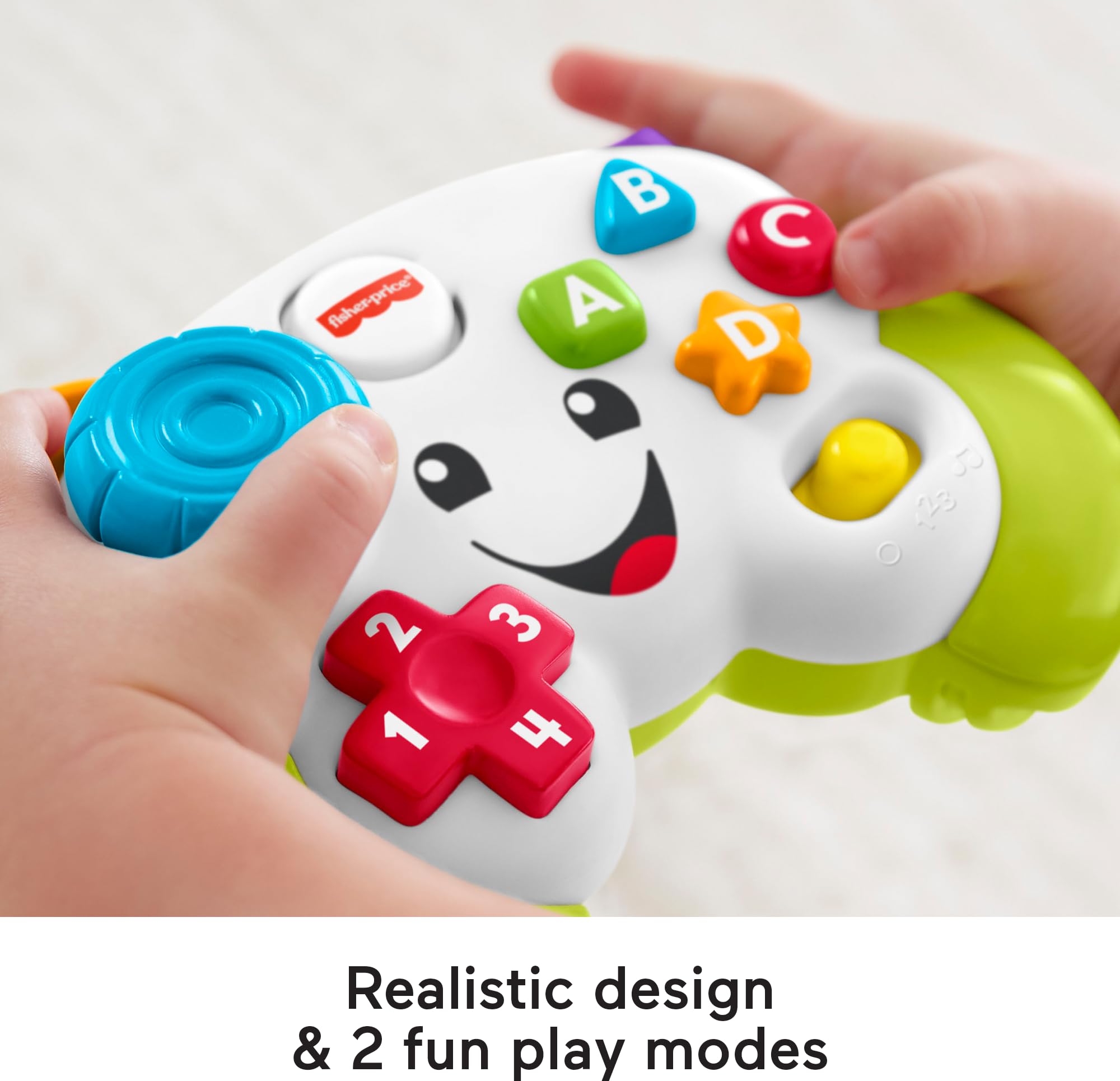 Foto 5 pulgar | Controlador De Juguetes Fisher-price Laugh & Learn Para Más De 6 Meses, Color Verde - Venta Internacional.