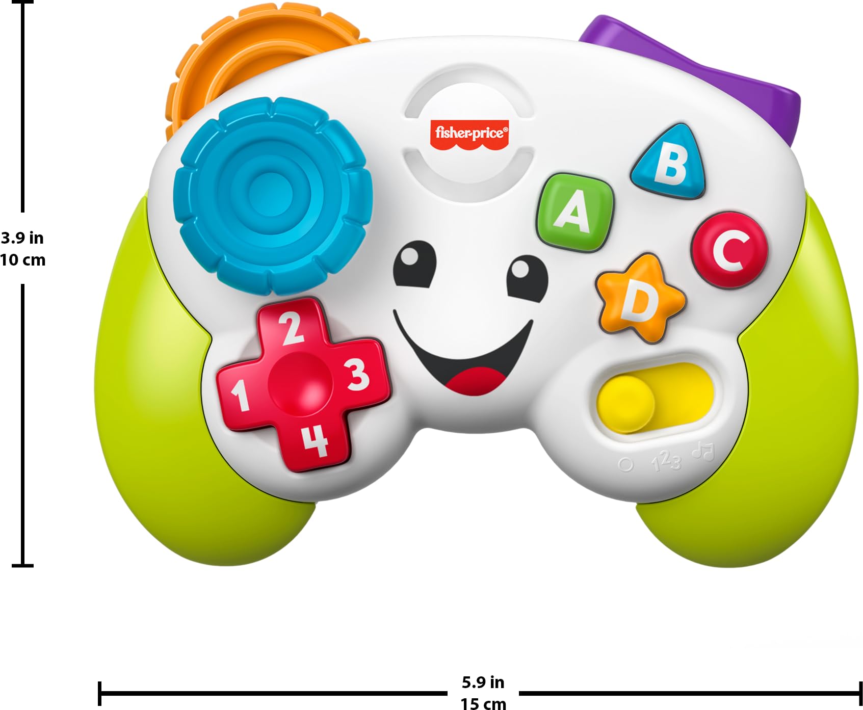 Foto 6 pulgar | Controlador De Juguetes Fisher-price Laugh & Learn Para Más De 6 Meses, Color Verde - Venta Internacional.