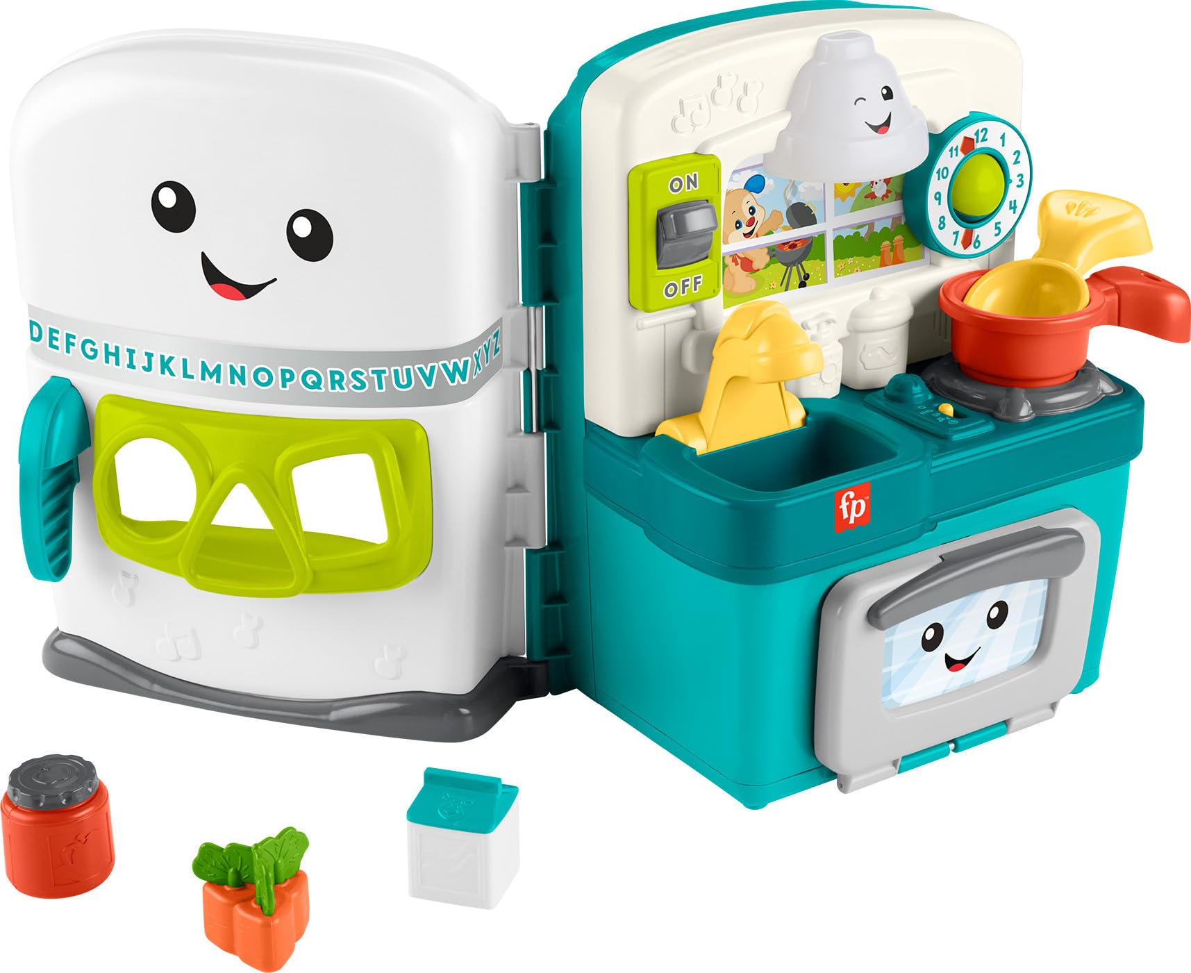 Foto 2 pulgar | Playset Fisher-price Laugh & Learn Learning Kitchen 6+m - Venta Internacional.