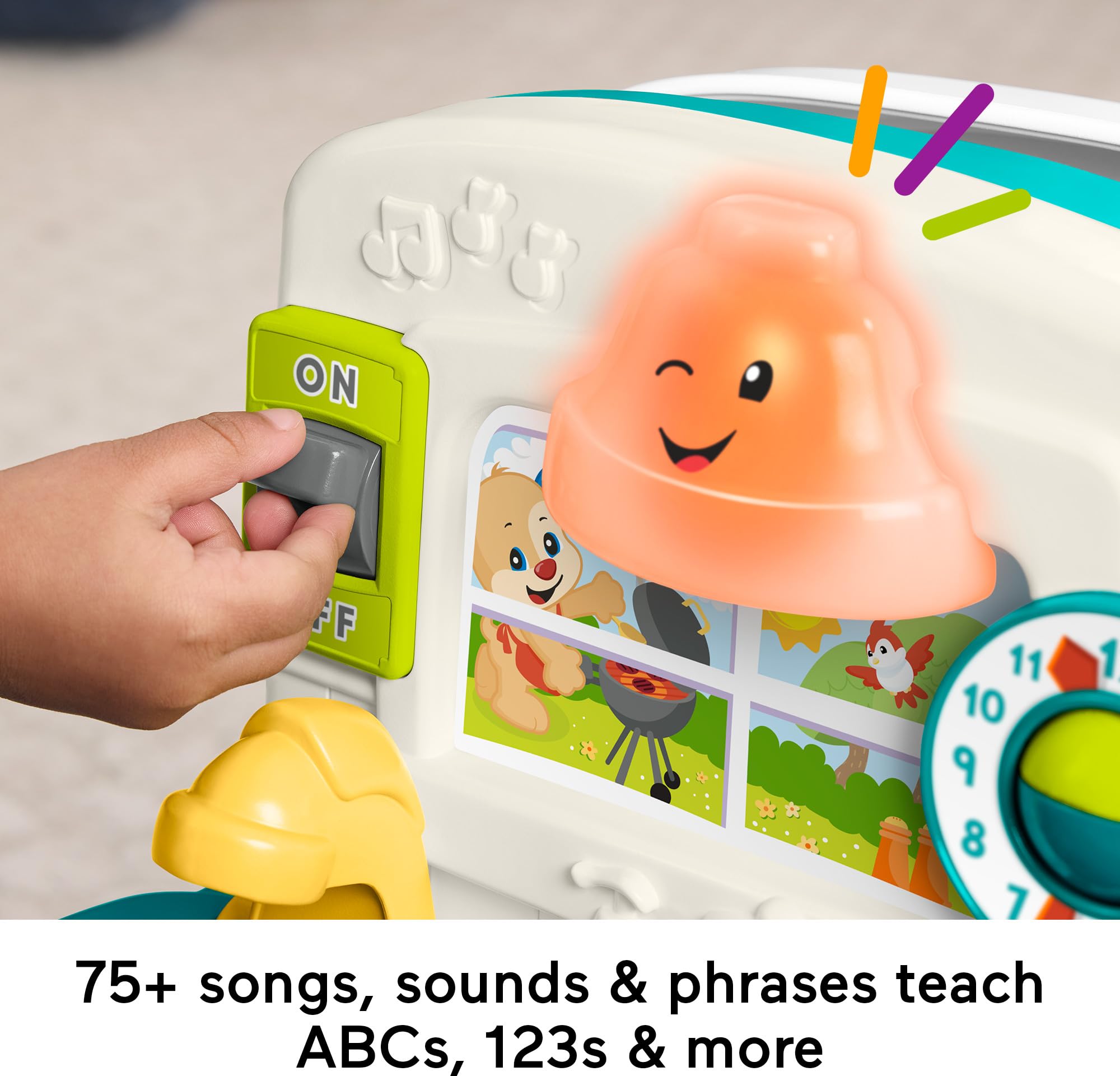 Foto 4 pulgar | Playset Fisher-price Laugh & Learn Learning Kitchen 6+m - Venta Internacional.