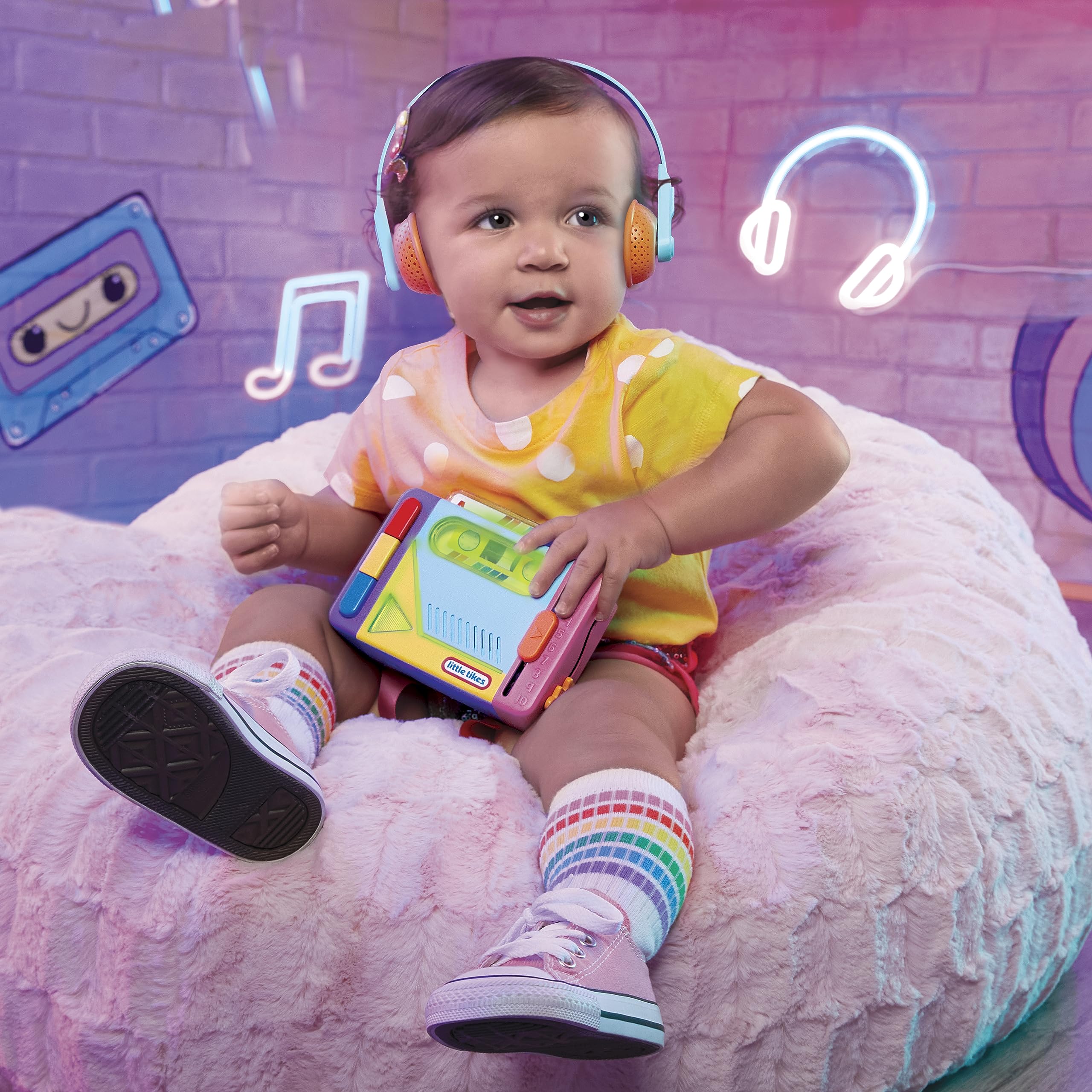 Foto 5 pulgar | Reproductor De Música Little Tikes Rainbow Remix Con Más De 60 Sonidos - Venta Internacional.