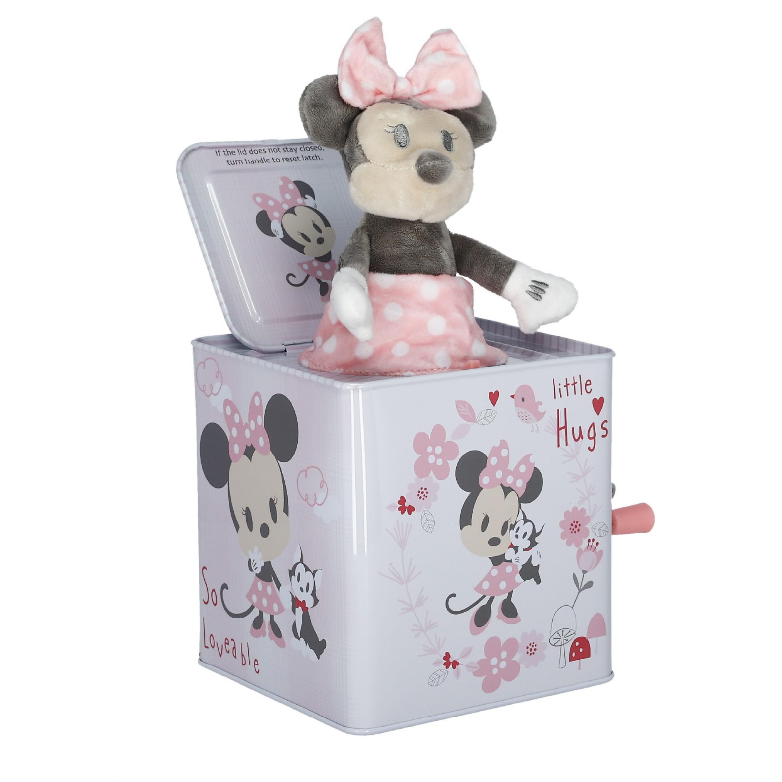 Juguete Musical Disney Baby Minnie Mouse Jack-in-the-box Pink - Venta Internacional