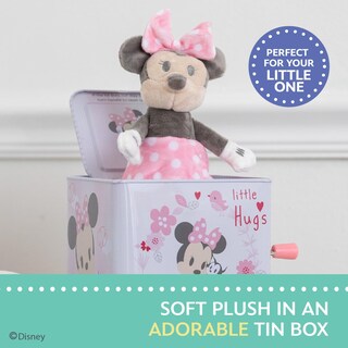 Foto 3 | Juguete Musical Disney Baby Minnie Mouse Jack-in-the-box Pink - Venta Internacional