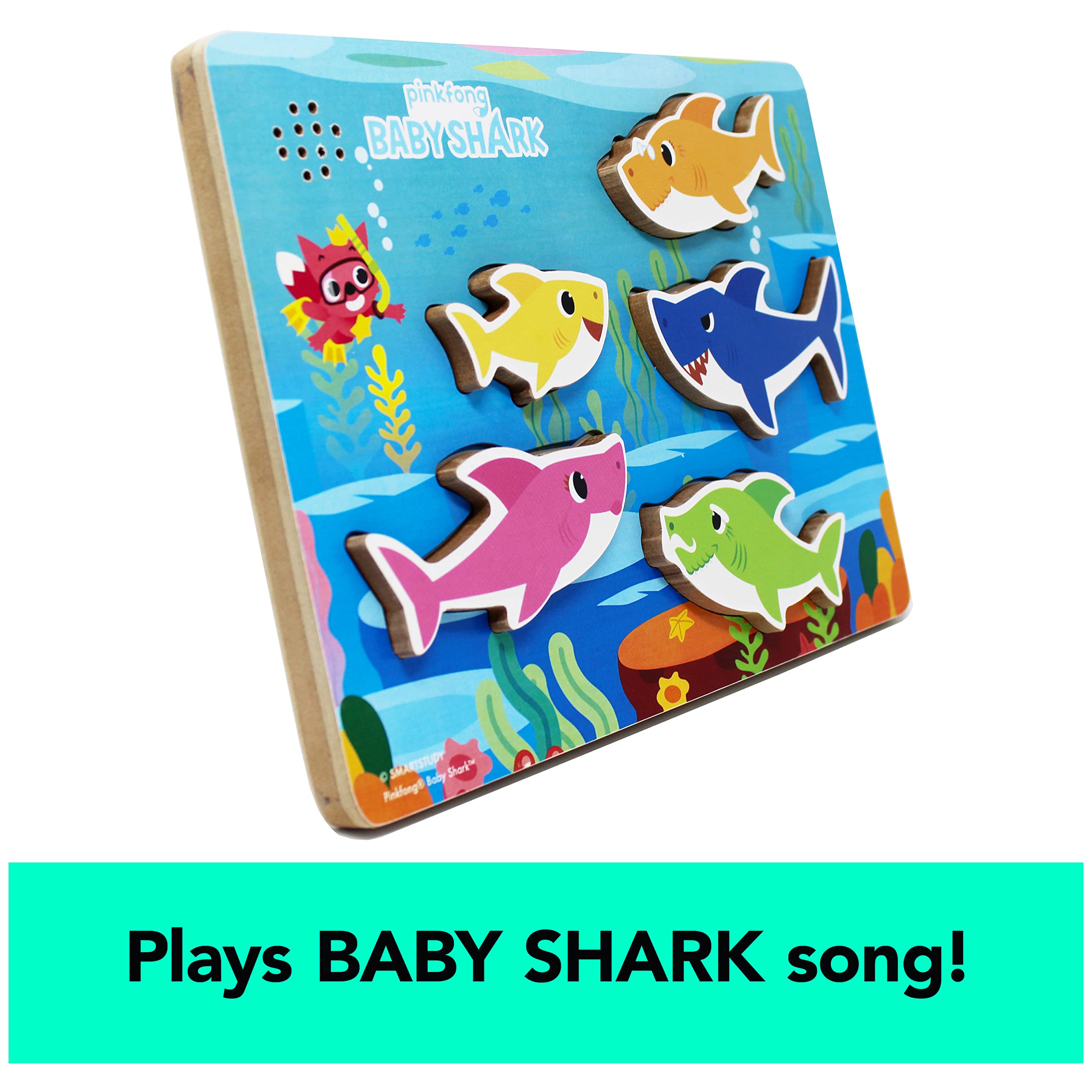 Foto 4 pulgar | Rompecabezas Musical Spin Master Games de Baby Shark para Bebé-Venta Internacional