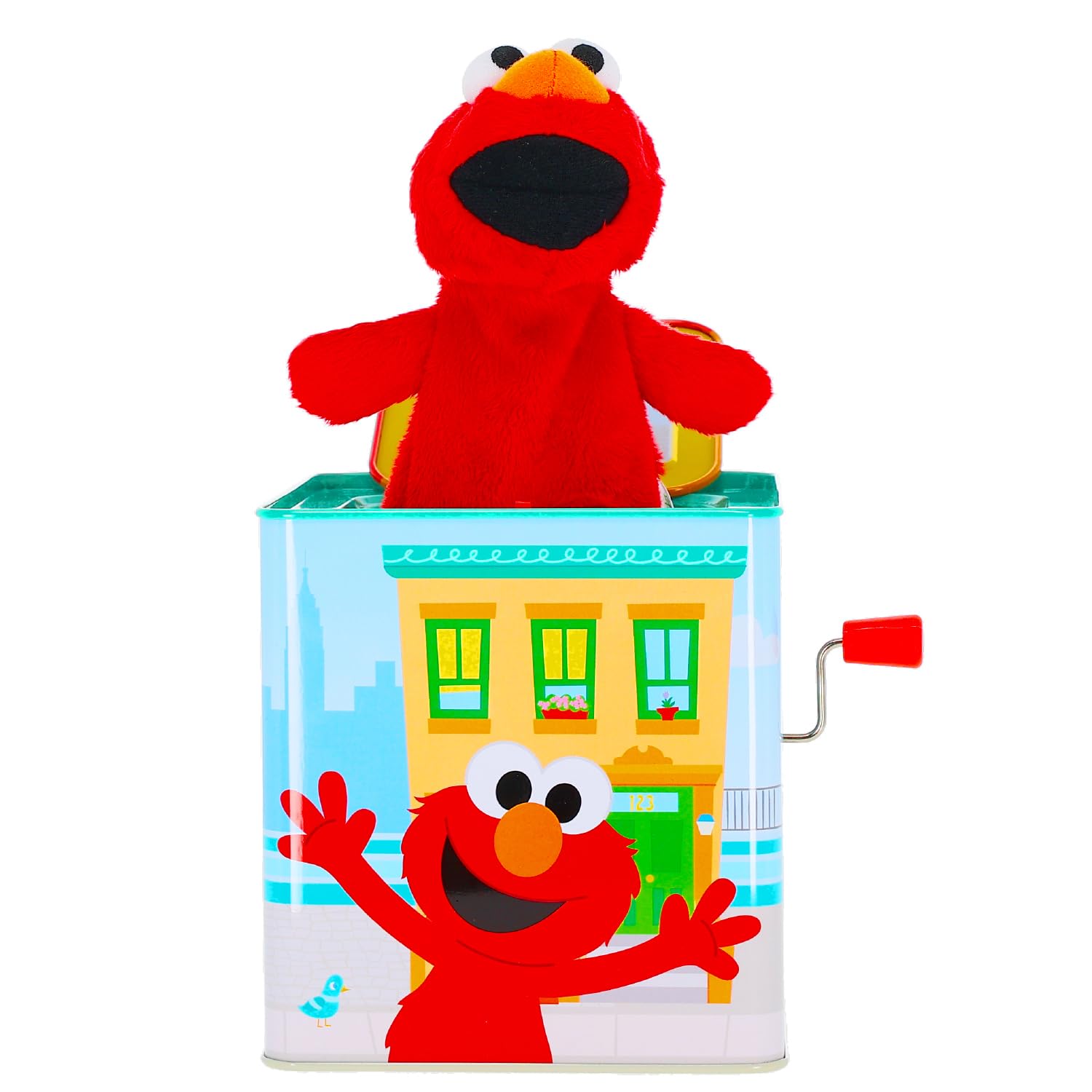 Foto 1 | Los Niños De Jack In The Box Preferían Elmo Sesame Street - Venta Internacional.