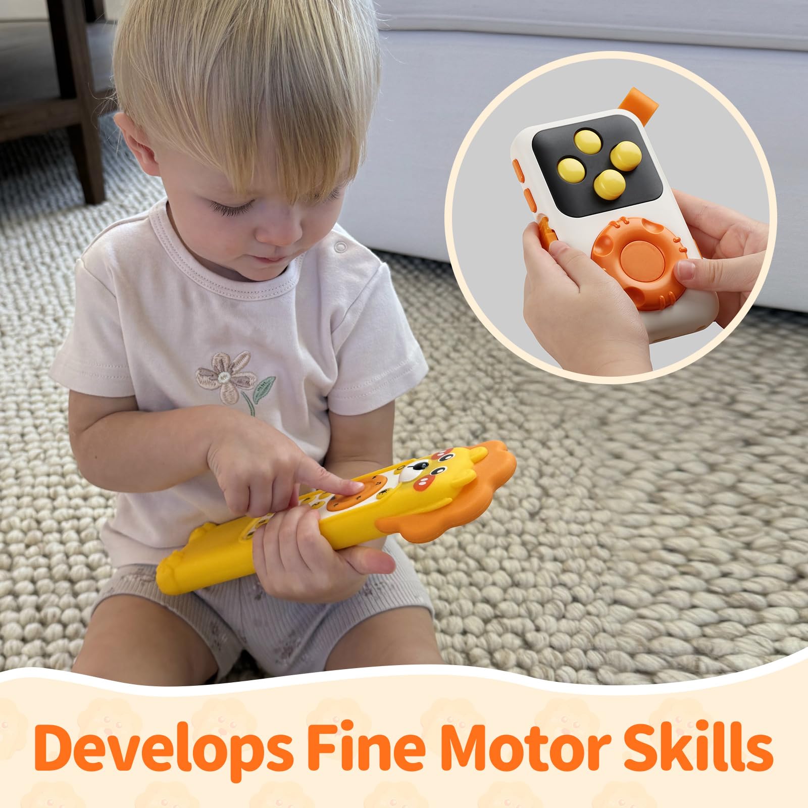 Foto 3 pulgar | Control Interactivo Aprilwolf de Juguete con Sonido-Venta Internacional