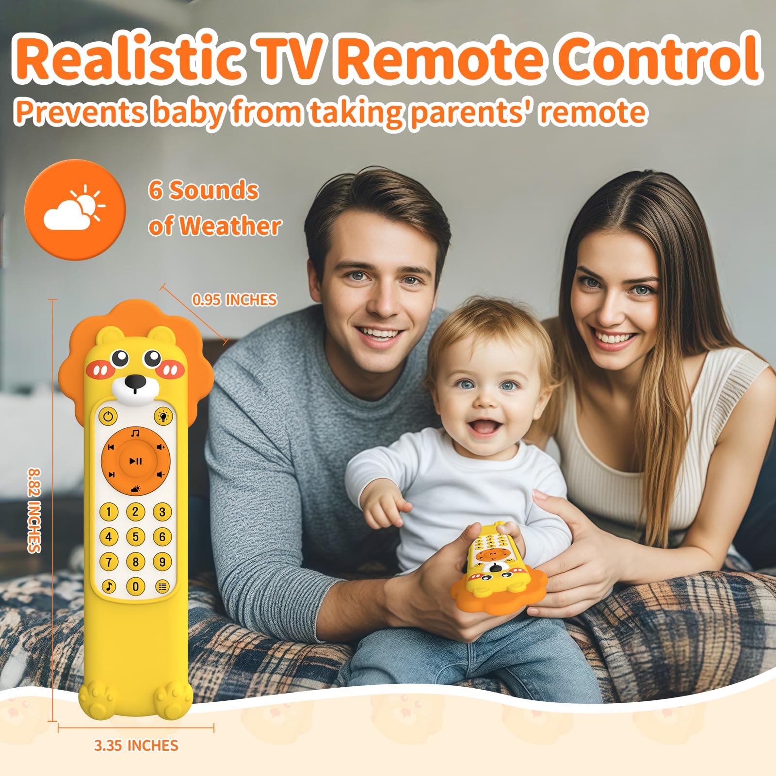 Foto 5 | Control Interactivo Aprilwolf de Juguete con Sonido-Venta Internacional