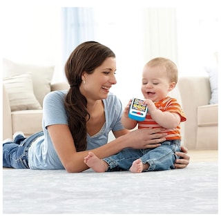 Foto 3 | Fisher-price Smartphone Aprendizaje Azul Hxb83 Mattel