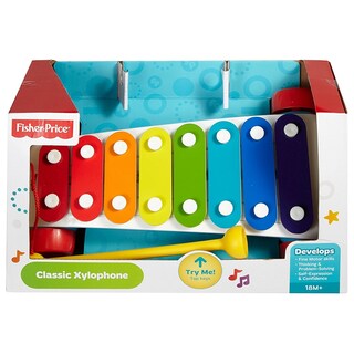 Foto 1 | Juguete Xilofono Clásico Fisher Price Bebe Cmy09 Mattel