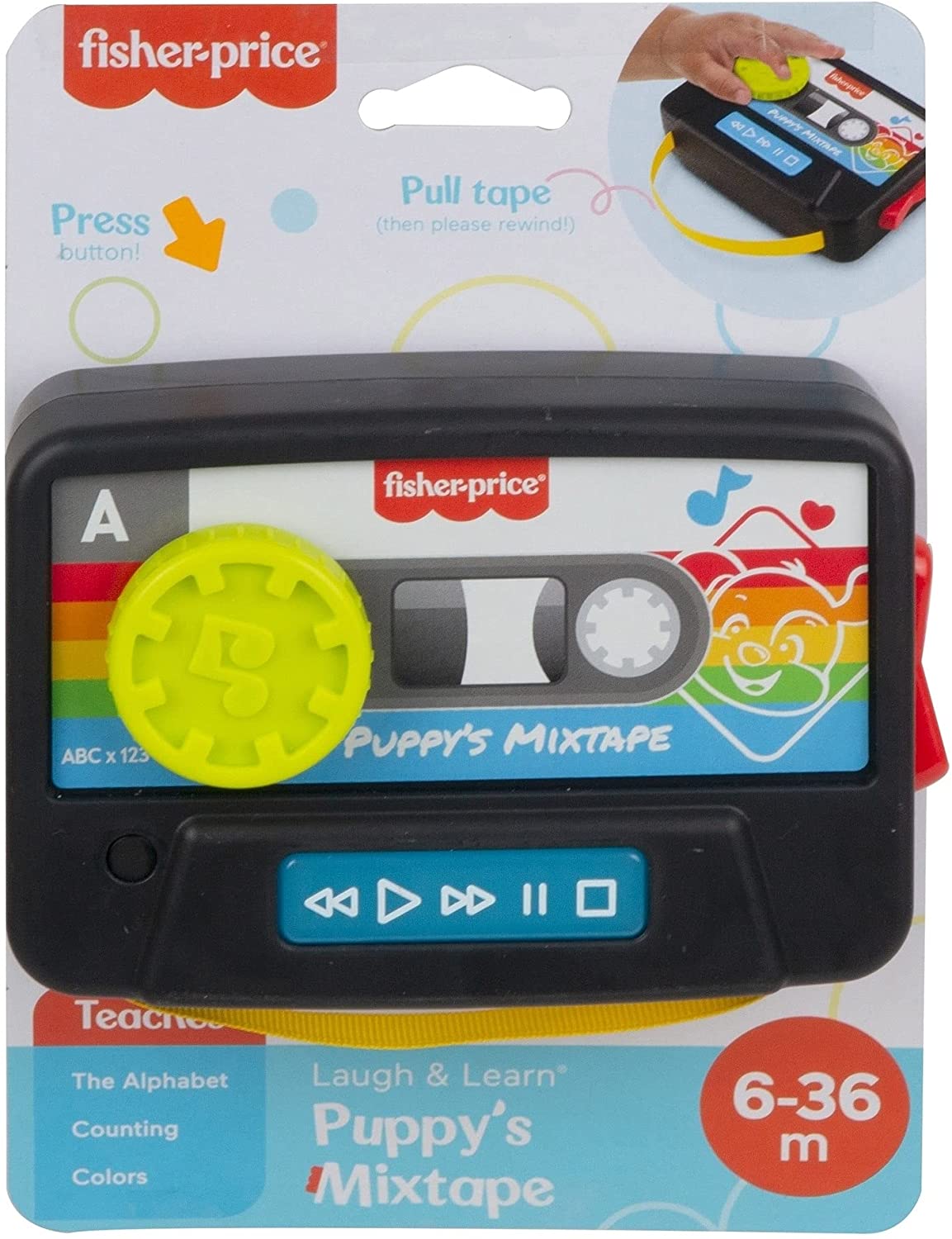 Foto 1 | Fisher Price - Casete Mis Primeras Palabras Hbb59 Mattel