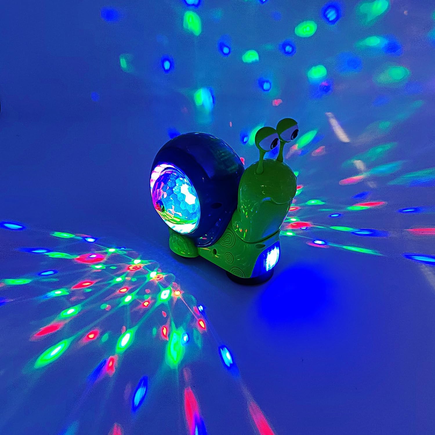 Foto 2 | Juguete Luminoso Con Forma De Caracol Arrastrándose, Con Luz, Música Para Bebé, Color Verde - Venta Internacional.