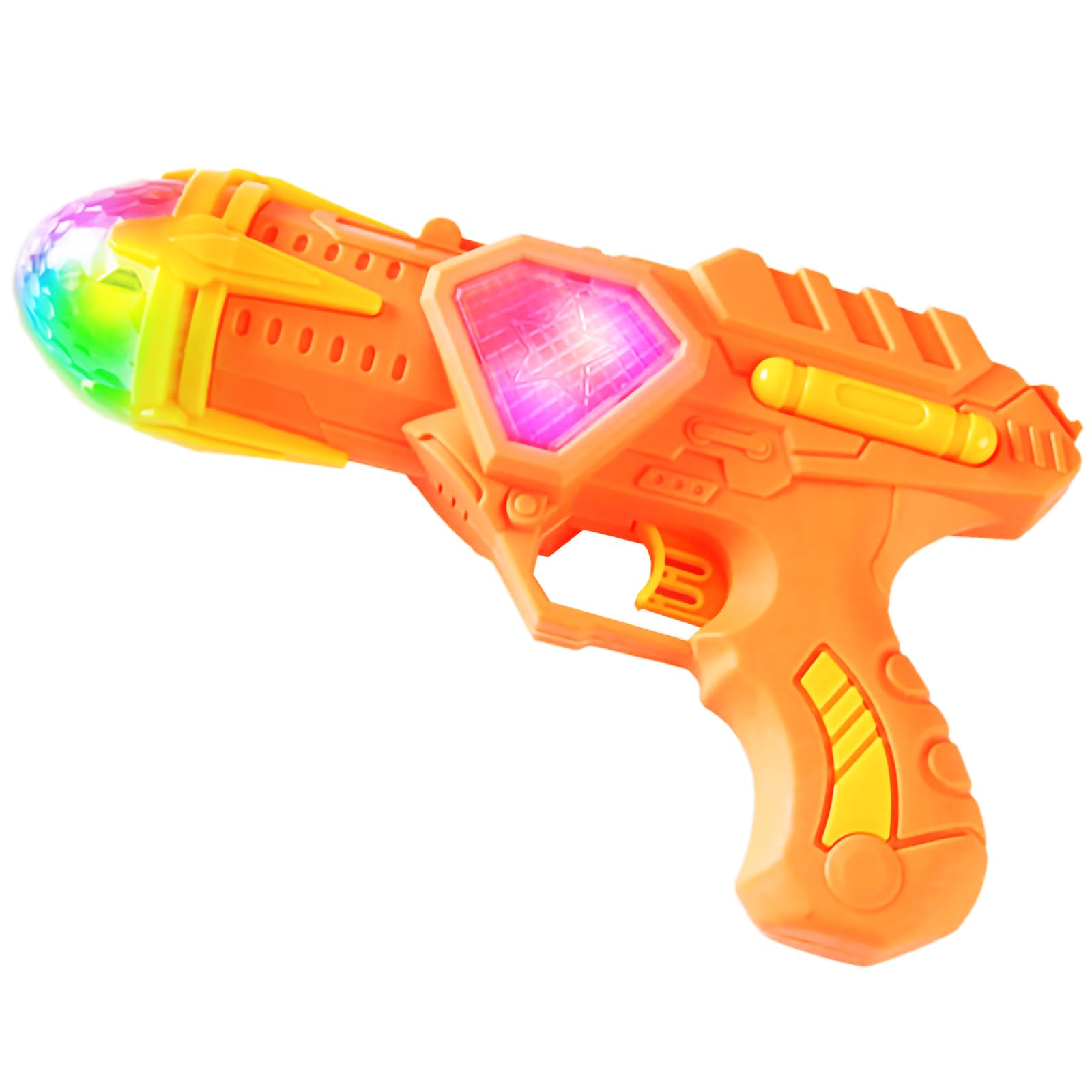 Foto 1 | Pistola De Juguete Musical Iluminada Con Efectos Coloridos Para Niños (naranja) - Venta Internacional.