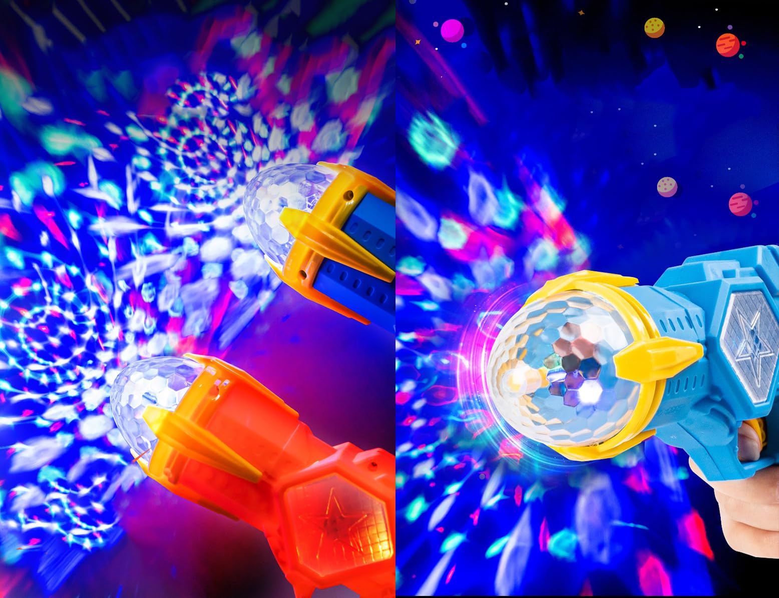 Foto 5 pulgar | Pistola De Juguete Musical Iluminada Con Efectos Coloridos Para Niños (naranja) - Venta Internacional.