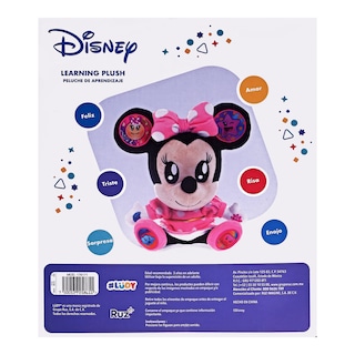Foto 2 | Peluche De Aprendizaje Ruz Disney Ludy (minnie Mouse 25 Cm Rosa)