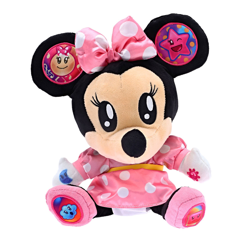 Foto 6 pulgar | Peluche De Aprendizaje Ruz Disney Ludy (minnie Mouse 25 Cm Rosa)