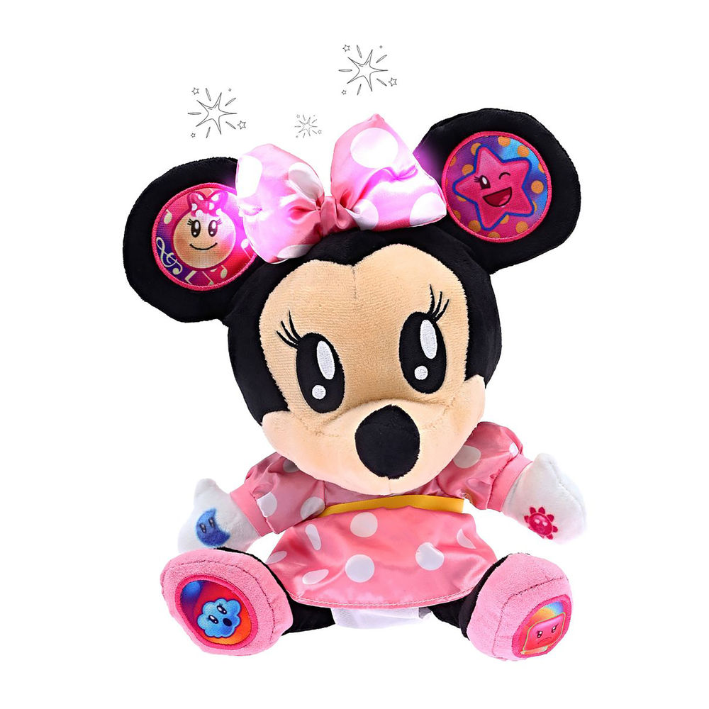 Foto 8 pulgar | Peluche De Aprendizaje Ruz Disney Ludy (minnie Mouse 25 Cm Rosa)