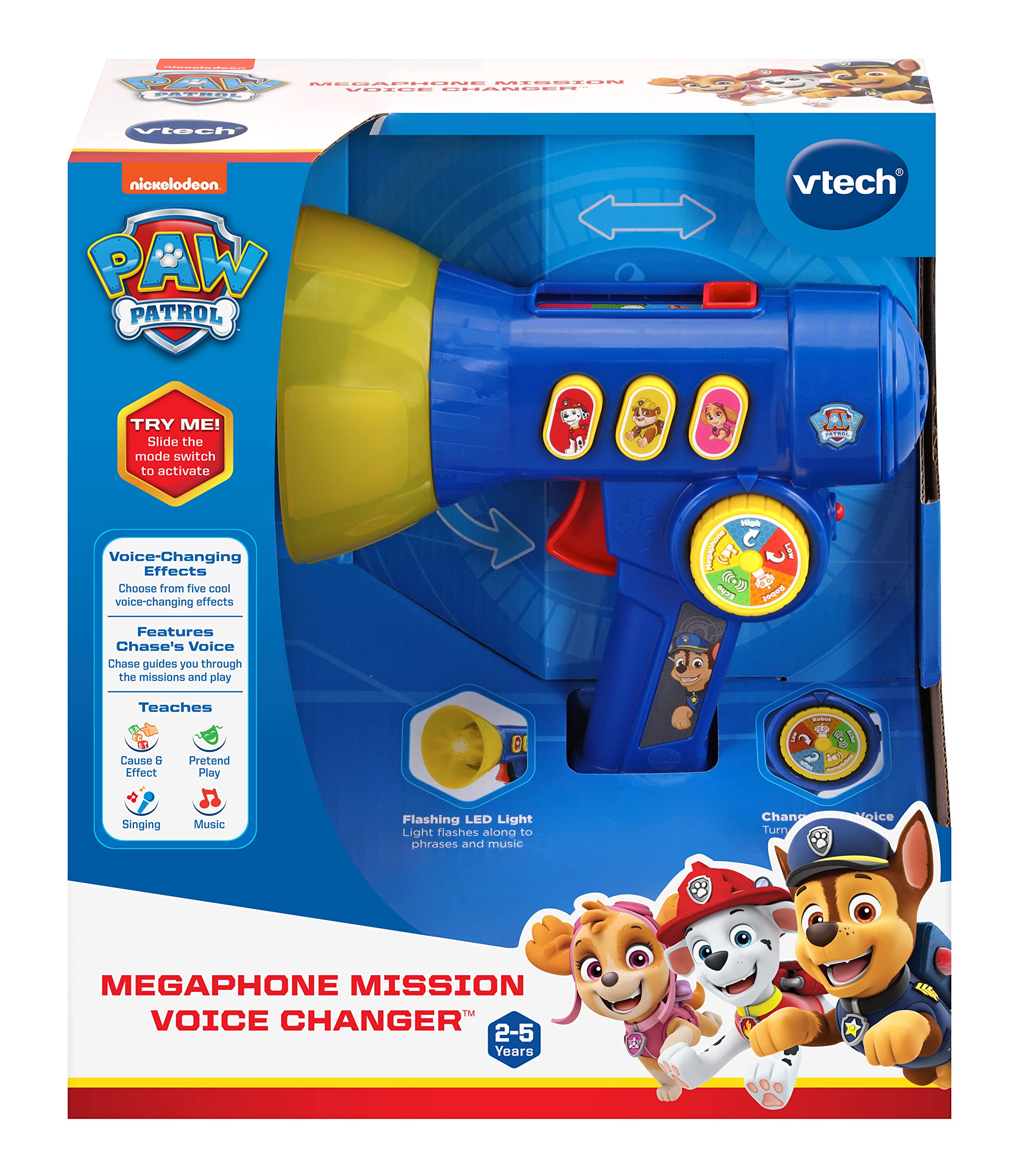 Foto 6 pulgar | Cambiador De Voz Megaphone Vtech Paw Patrol Megaphone Mission - Venta Internacional.