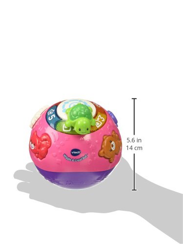 Foto 4 pulgar | Pelota Vtech Wiggle And Crawl Para Niños De 6 A 3 Años, Color Morado, Con Sonido - Venta Internacional.