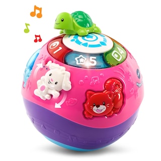 Foto 5 | Pelota Vtech Wiggle And Crawl Para Niños De 6 A 3 Años, Color Morado, Con Sonido - Venta Internacional.