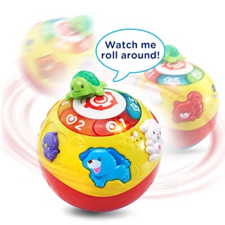 Foto 2 | Pelota Interactiva Vtech Wiggle And Crawl Con Más De 45 Canciones Y Más De 6 Millones - Venta Internacional.