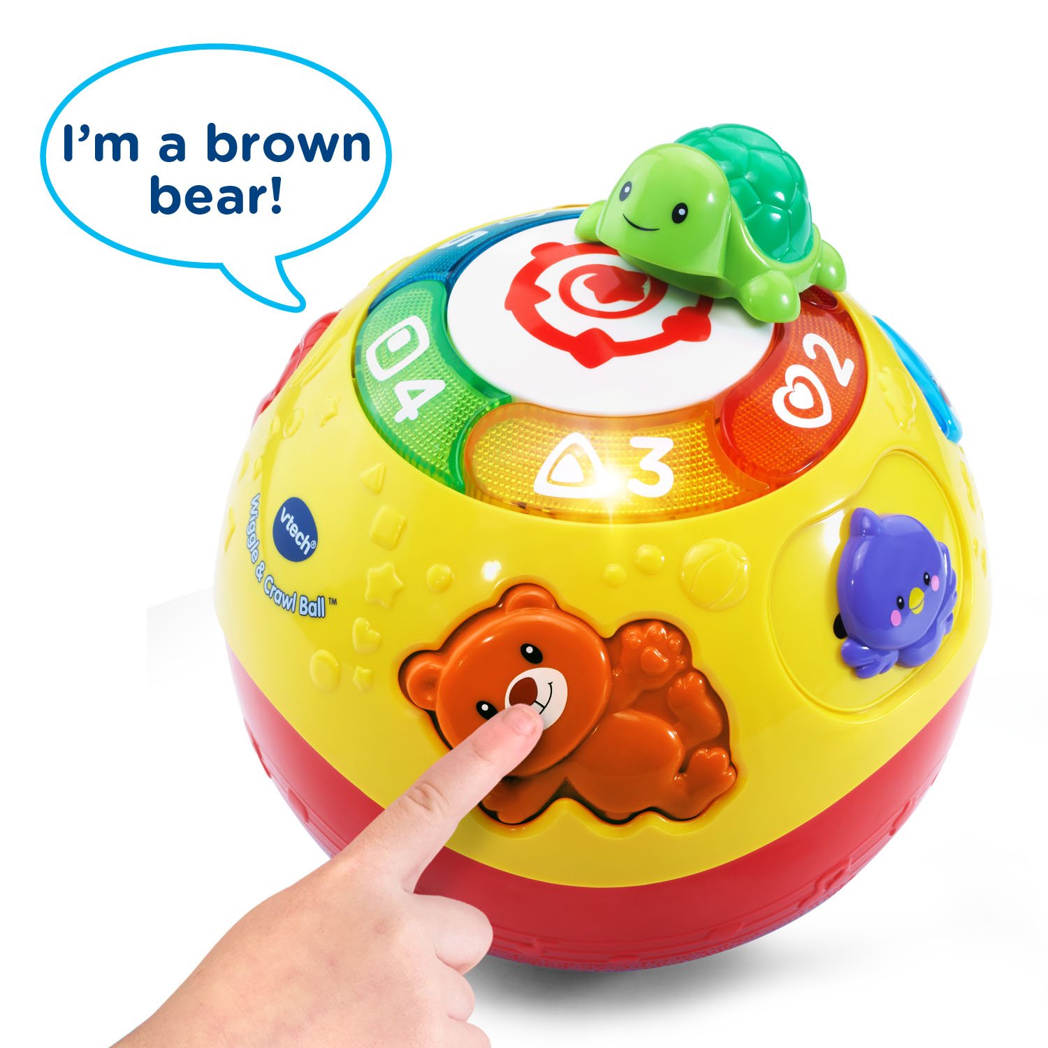 Foto 5 pulgar | Pelota Interactiva Vtech Wiggle And Crawl Con Más De 45 Canciones Y Más De 6 Millones - Venta Internacional.
