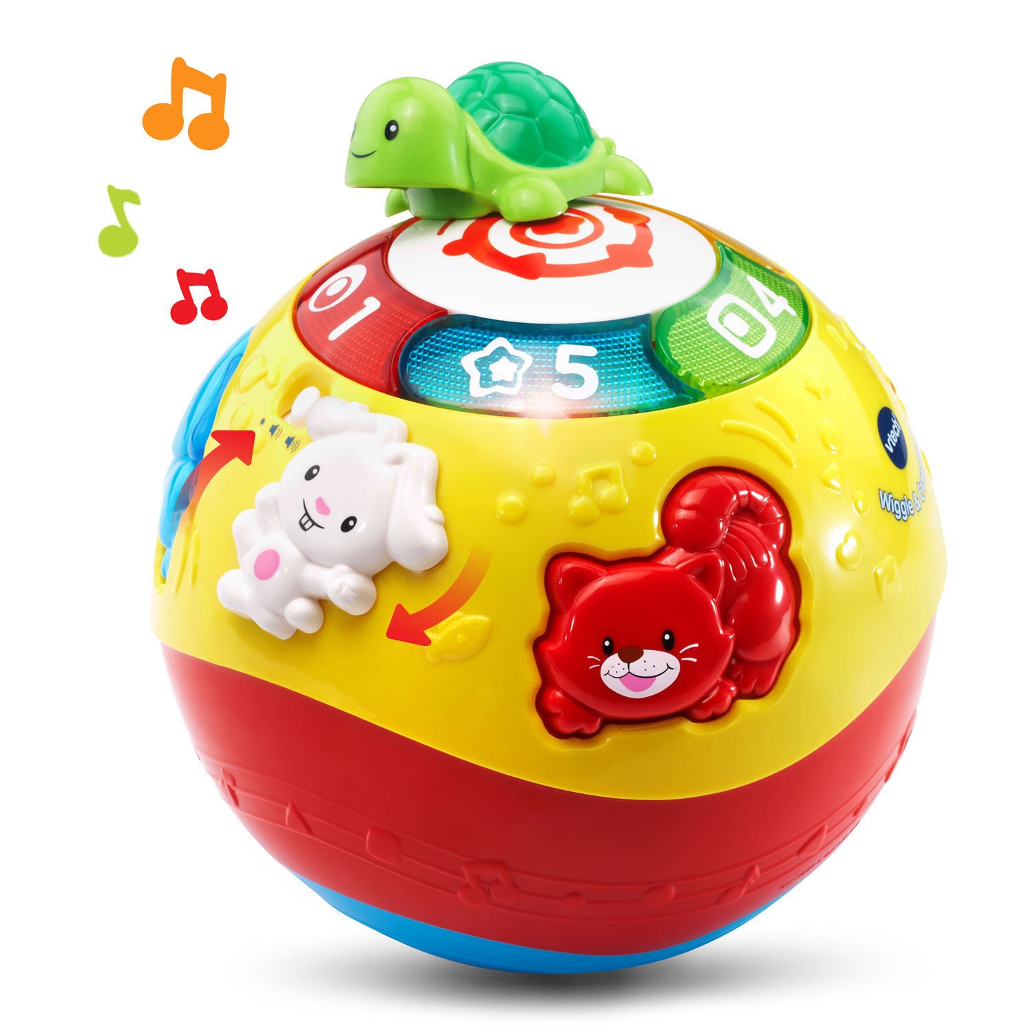 Foto 6 pulgar | Pelota Interactiva Vtech Wiggle And Crawl Con Más De 45 Canciones Y Más De 6 Millones - Venta Internacional.