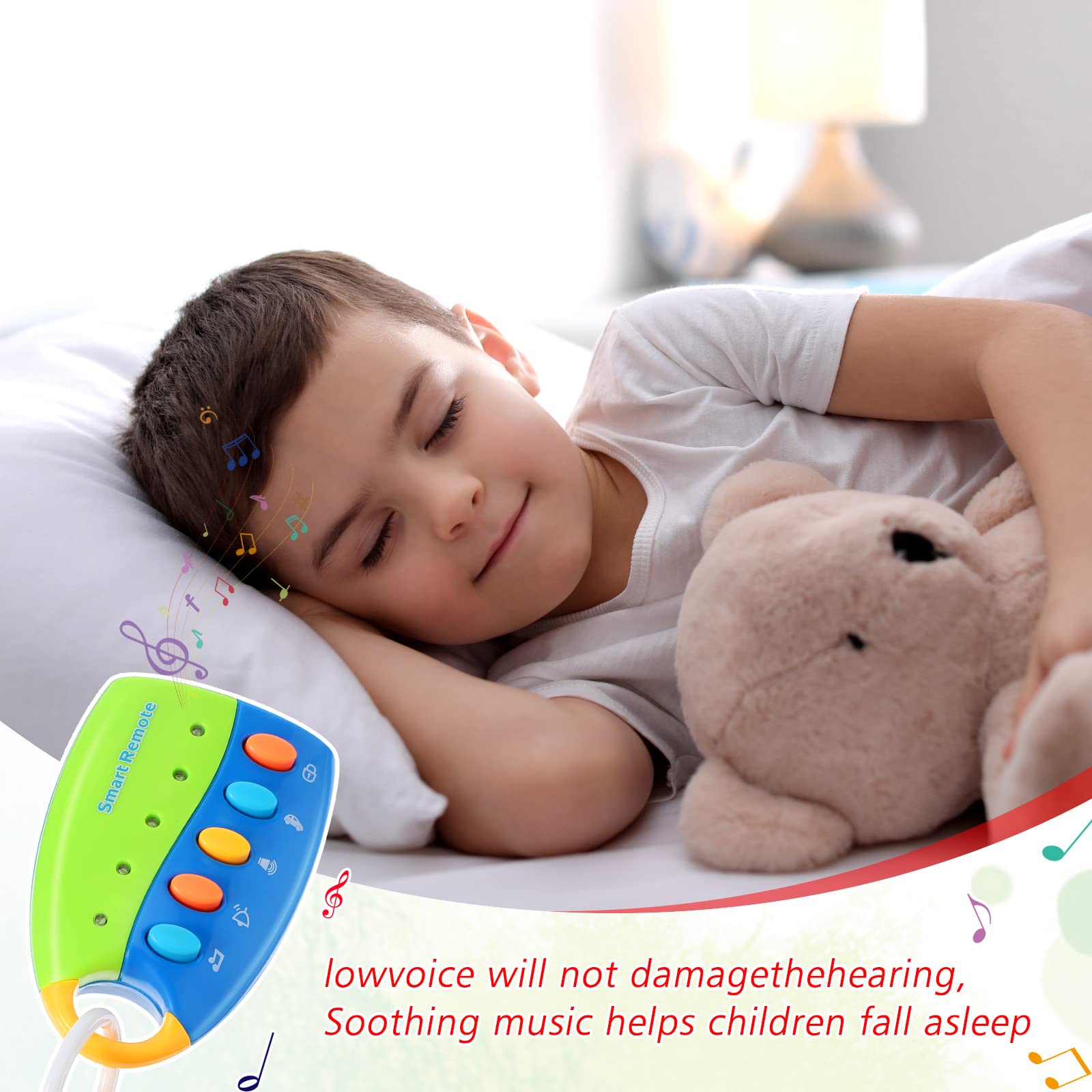Foto 8 pulgar | Llave De Coche Con Mando A Distancia Musical Inteligente Skylety Para Niños (azul) - Venta Internacional.