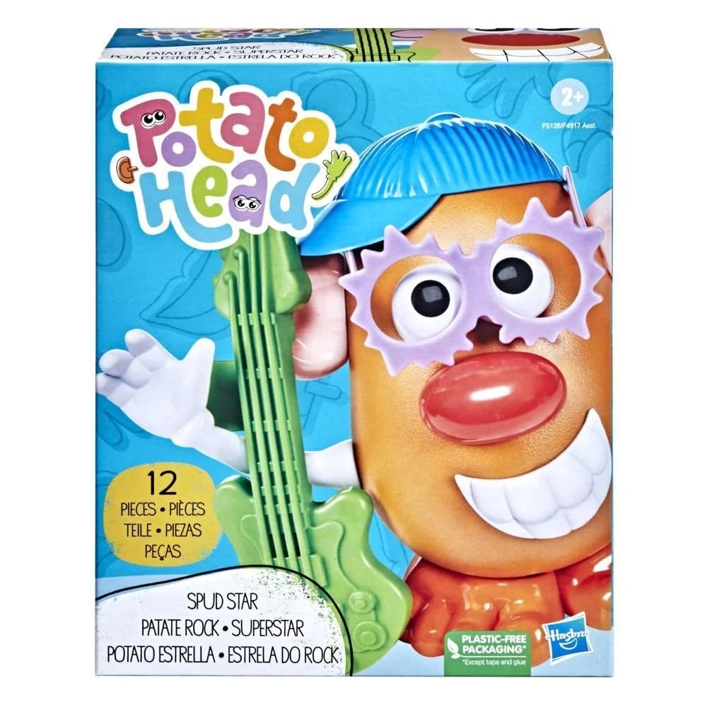 Foto 3 pulgar | Set De Juguetes Hasbro Mr. Potato Head Spud Star Musical Rocker Theme - Venta Internacional.