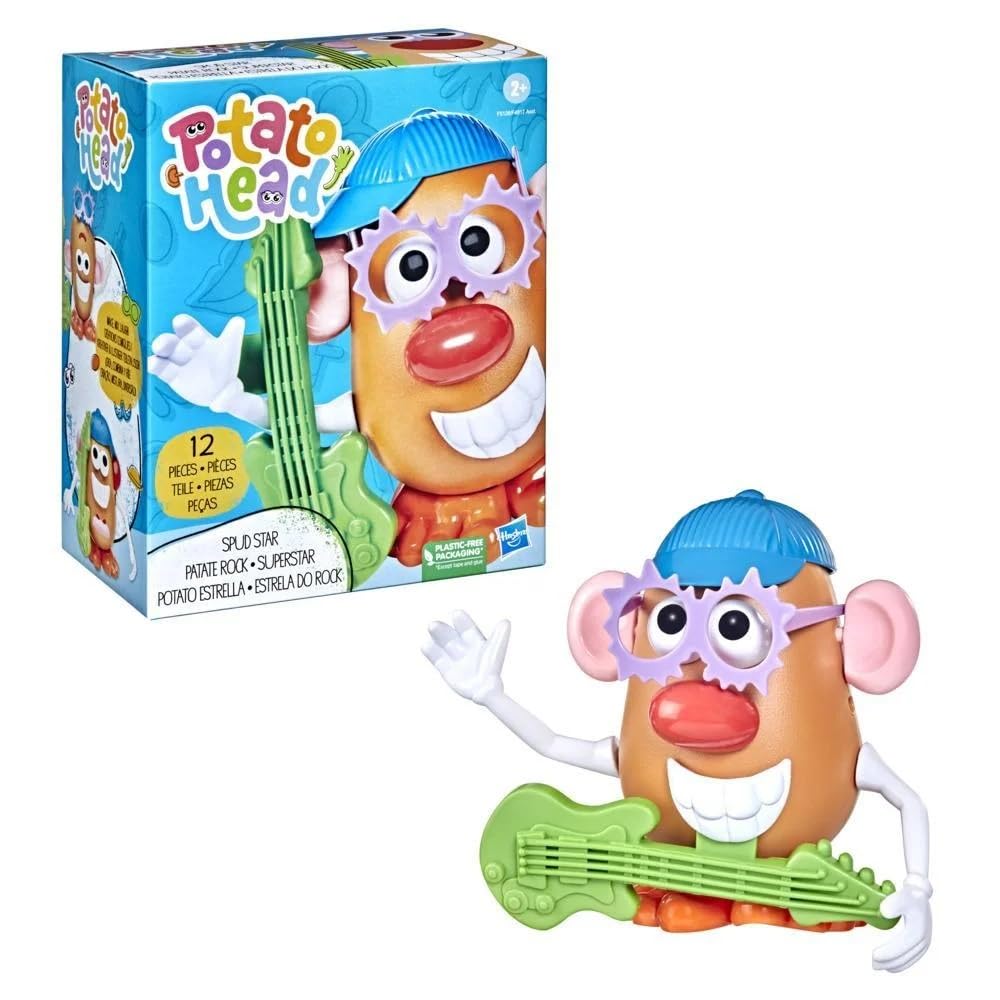 Foto 5 pulgar | Set De Juguetes Hasbro Mr. Potato Head Spud Star Musical Rocker Theme - Venta Internacional.