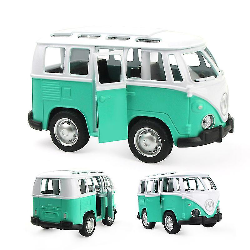 Foto 2 pulgar | Miniautobús De Aleación Y Autobús Escolar De Juguete Con Deslizamiento Y Apertura  - Venta Internacional.