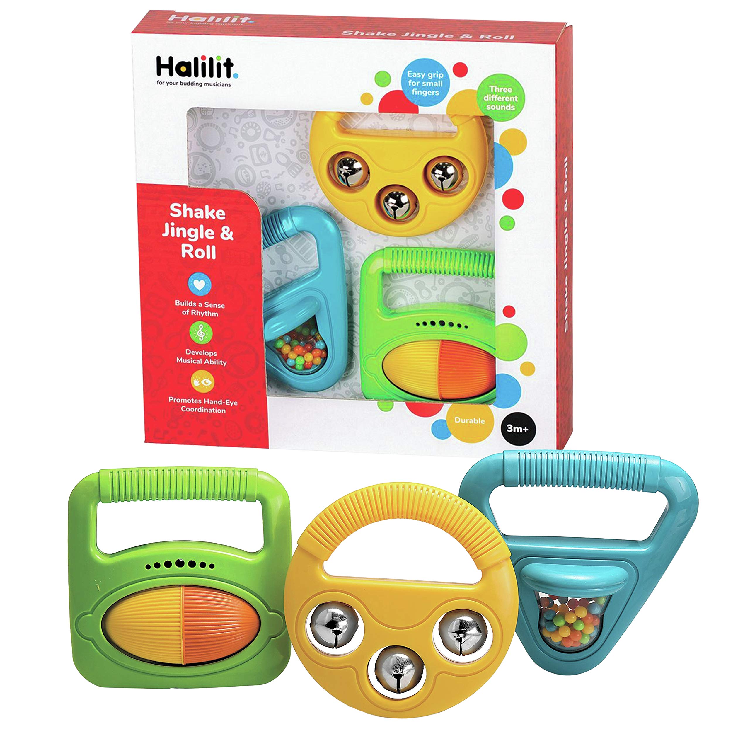 Foto 2 pulgar | Toy Edushape Shake, Música Para Jingle & Roll, 3 Piezas - Venta Internacional.