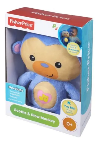 Foto 2 pulgar | Peluchitos Monito Brillos Luminosos Fisher Price