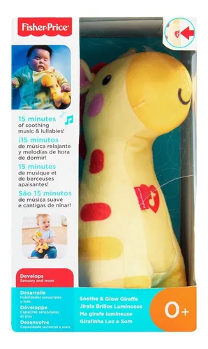 Foto 2 pulgar | Peluchitos Jirafa Rillos Luminosos Fisher Price
