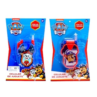 Foto 1 | 6 Telefono Sonido Paw Patrol Niño Juguete Mayoreo T372332