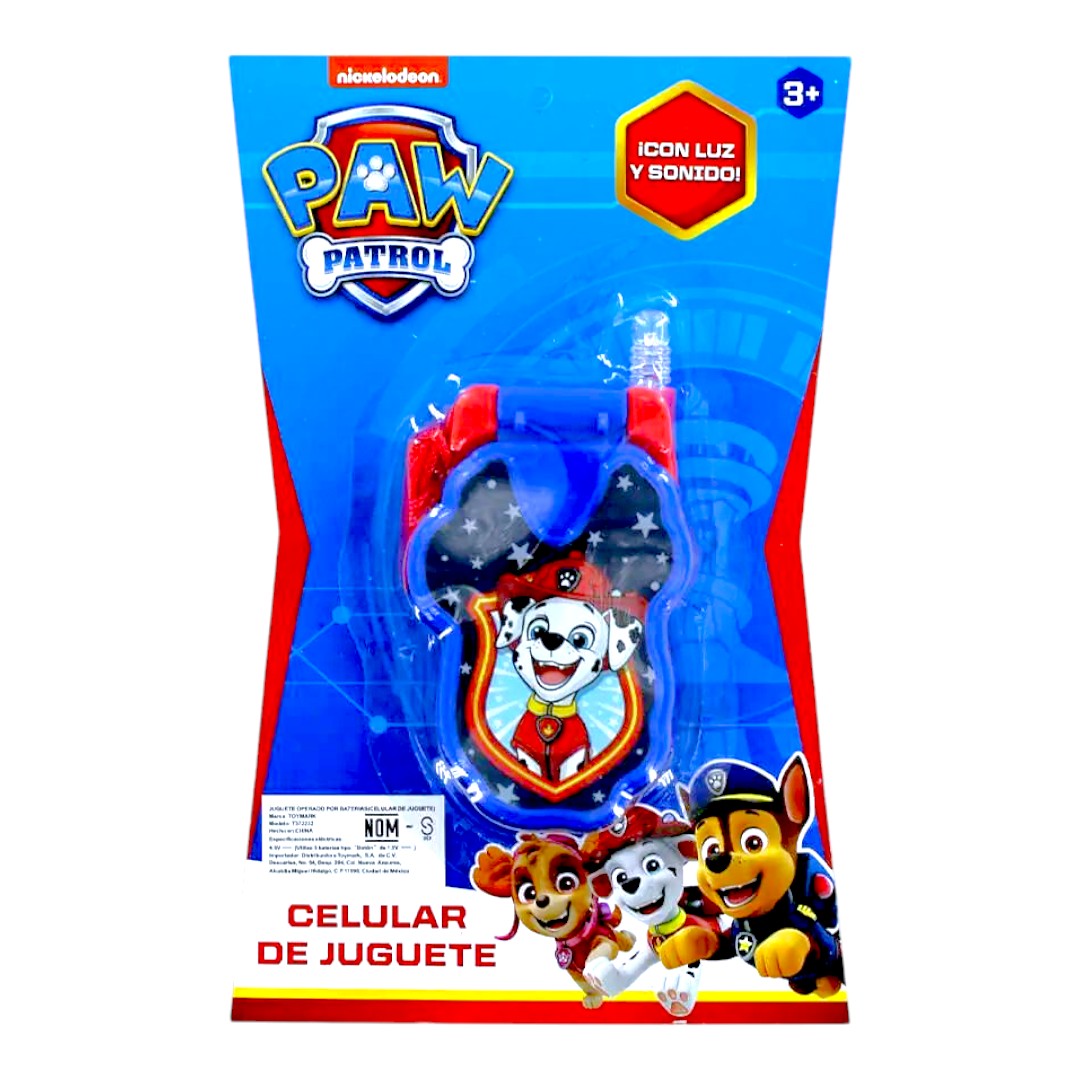 Foto 3 pulgar | 6 Telefono Sonido Paw Patrol Niño Juguete Mayoreo T372332