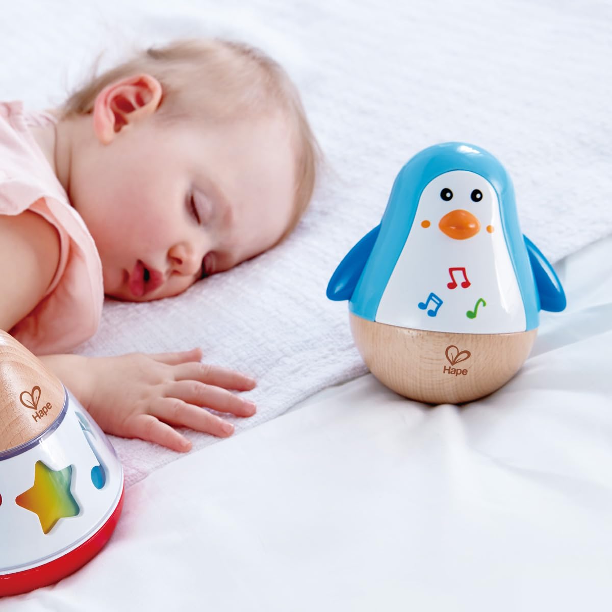 Foto 5 pulgar | Roly Poly Toy Pingüino Musical Wobbler Para Niños A Partir De 6 Meses - Venta Internacional.