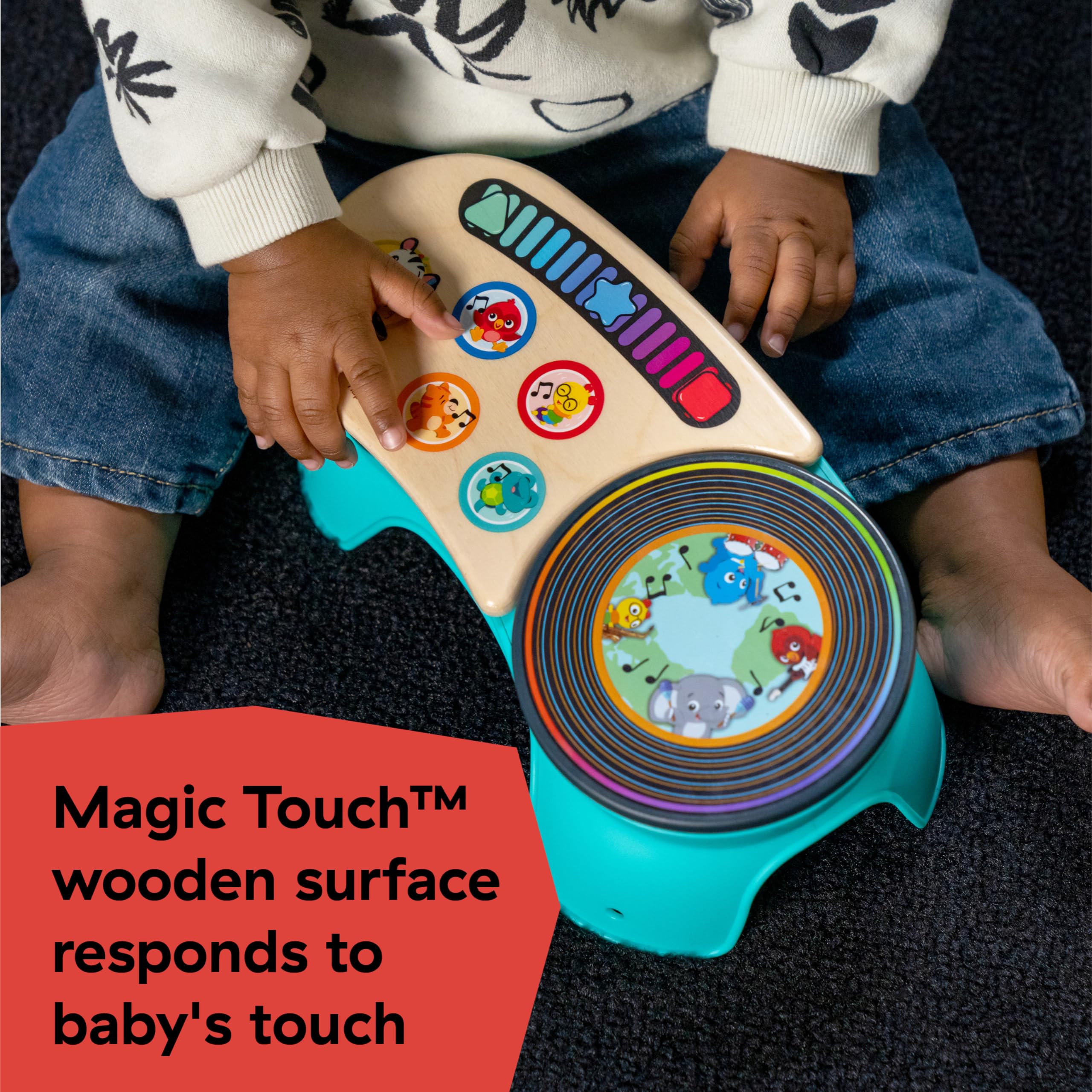 Foto 4 pulgar | Tocadiscos Para Juguetes Musicales Baby Einstein + Hape Dj Discovery - Venta Internacional.