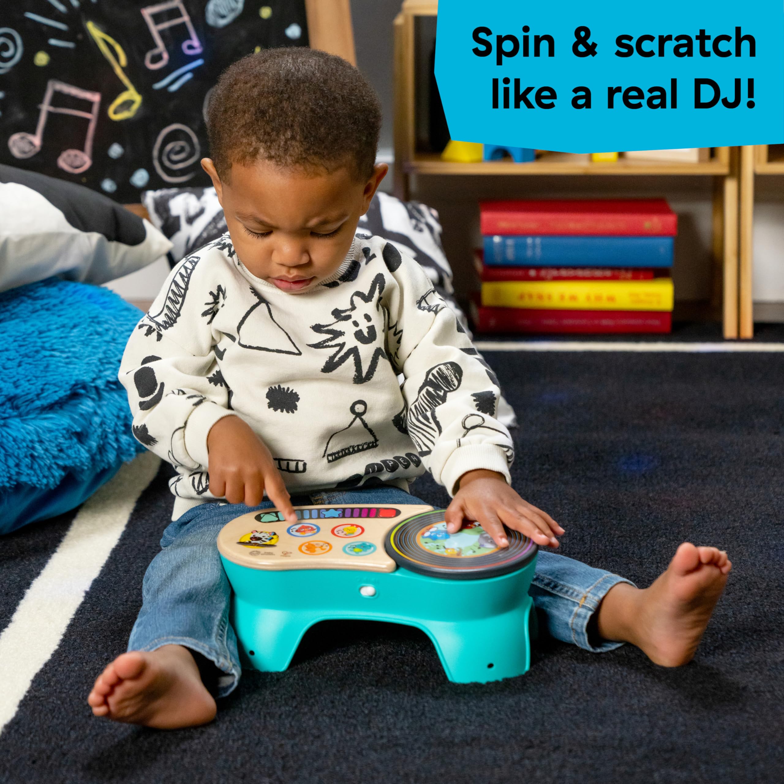 Foto 5 pulgar | Tocadiscos Para Juguetes Musicales Baby Einstein + Hape Dj Discovery - Venta Internacional.