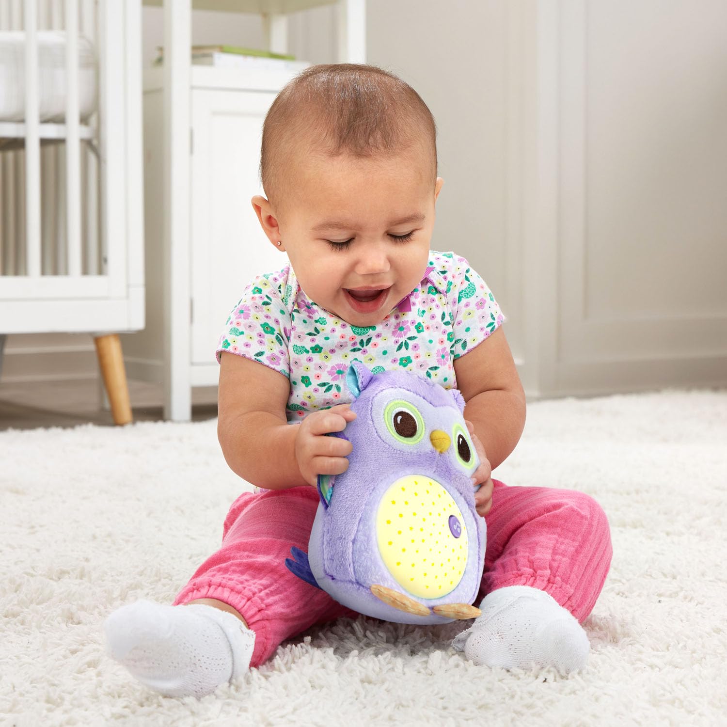 Foto 5 | Sleep Soother Vtech Baby Glow Little Owl Con Sensor De Llanto, Color Morado - Venta Internacional.