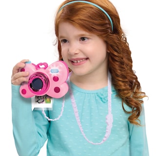 Foto 4 | Cámara De Juguete Just Play Disney Junior Minnie Mouse Con Luces Y Sonidos - Venta Internacional.