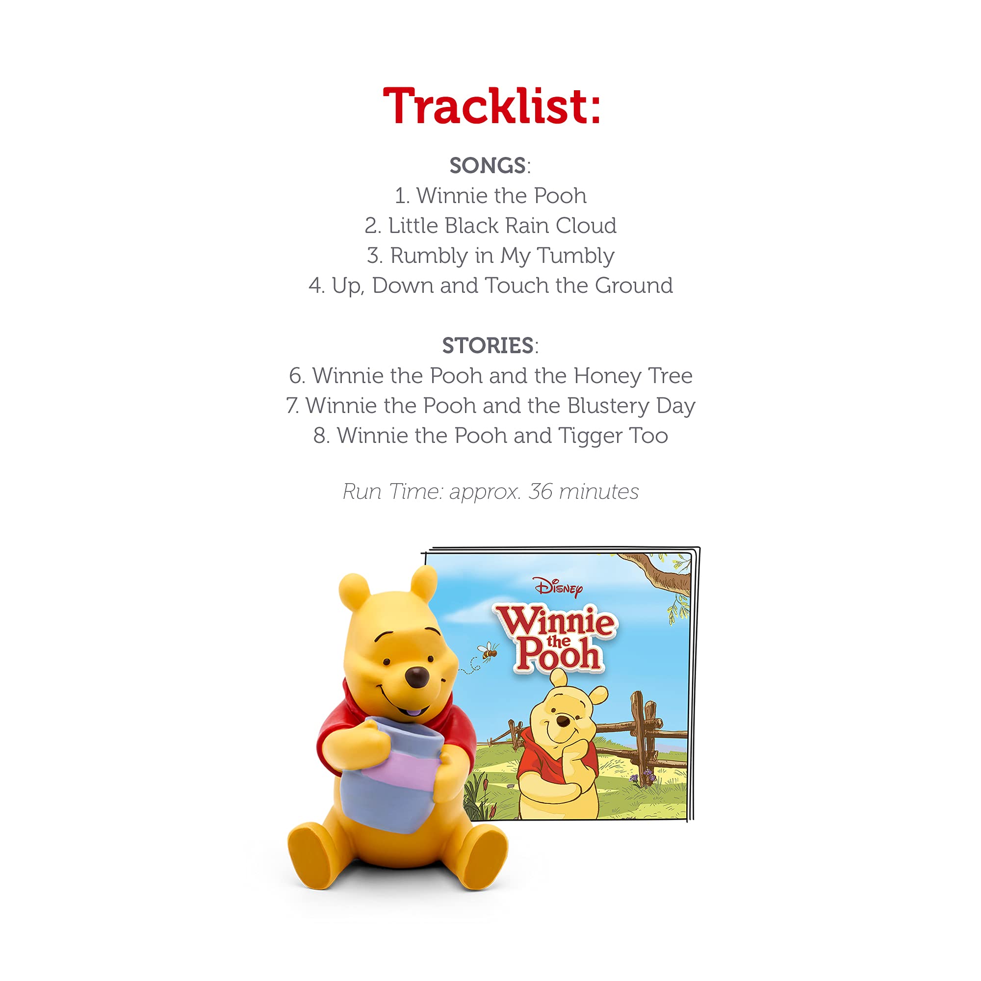 Foto 5 pulgar | Reproducción De Audio: Tonies, Winnie The Pooh, Disney - Venta Internacional.