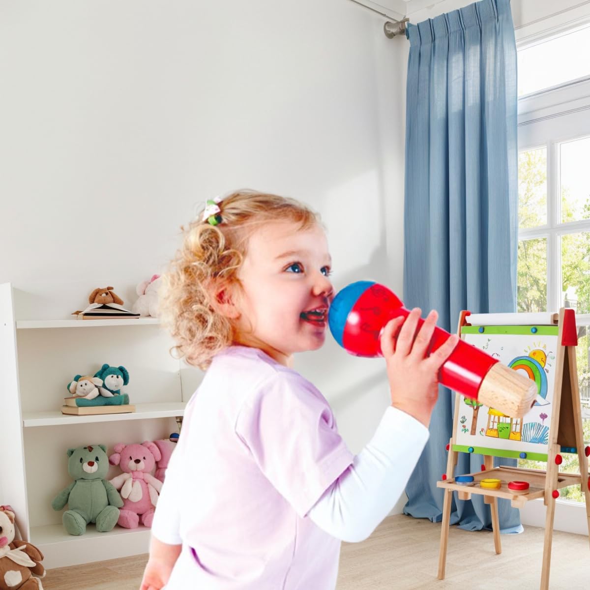 Foto 2 | Micrófono Toy Hape Mighty Echo Amplificador De Voz Sin Batería - Venta Internacional.