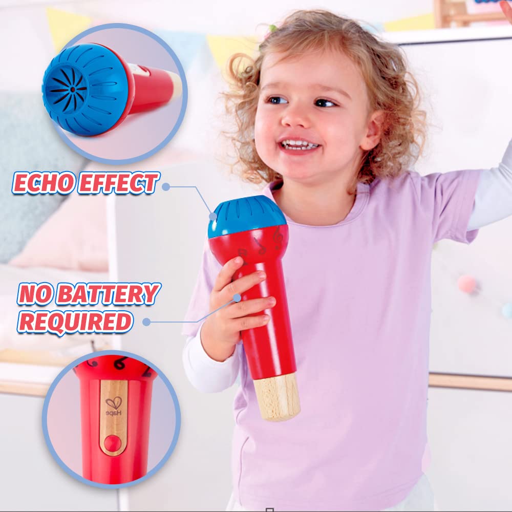 Foto 4 pulgar | Micrófono Toy Hape Mighty Echo Amplificador De Voz Sin Batería - Venta Internacional.