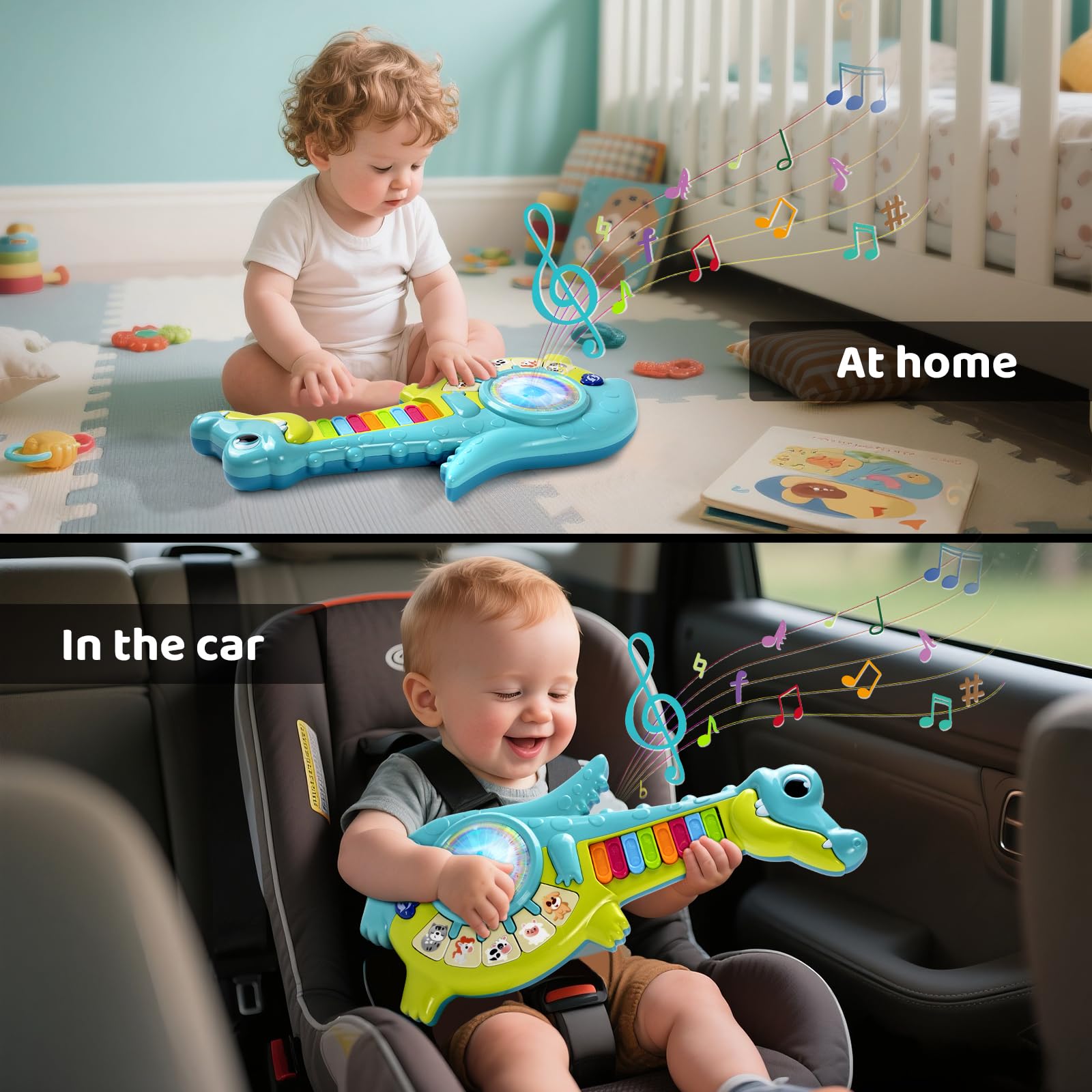 Foto 4 | Piano Musical Marstone Baby Toy Para Bebés De 1 A 2 Años - Venta Internacional.