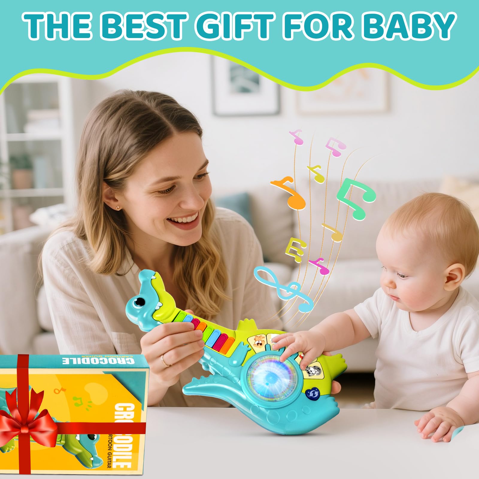 Foto 5 | Piano Musical Marstone Baby Toy Para Bebés De 1 A 2 Años - Venta Internacional.