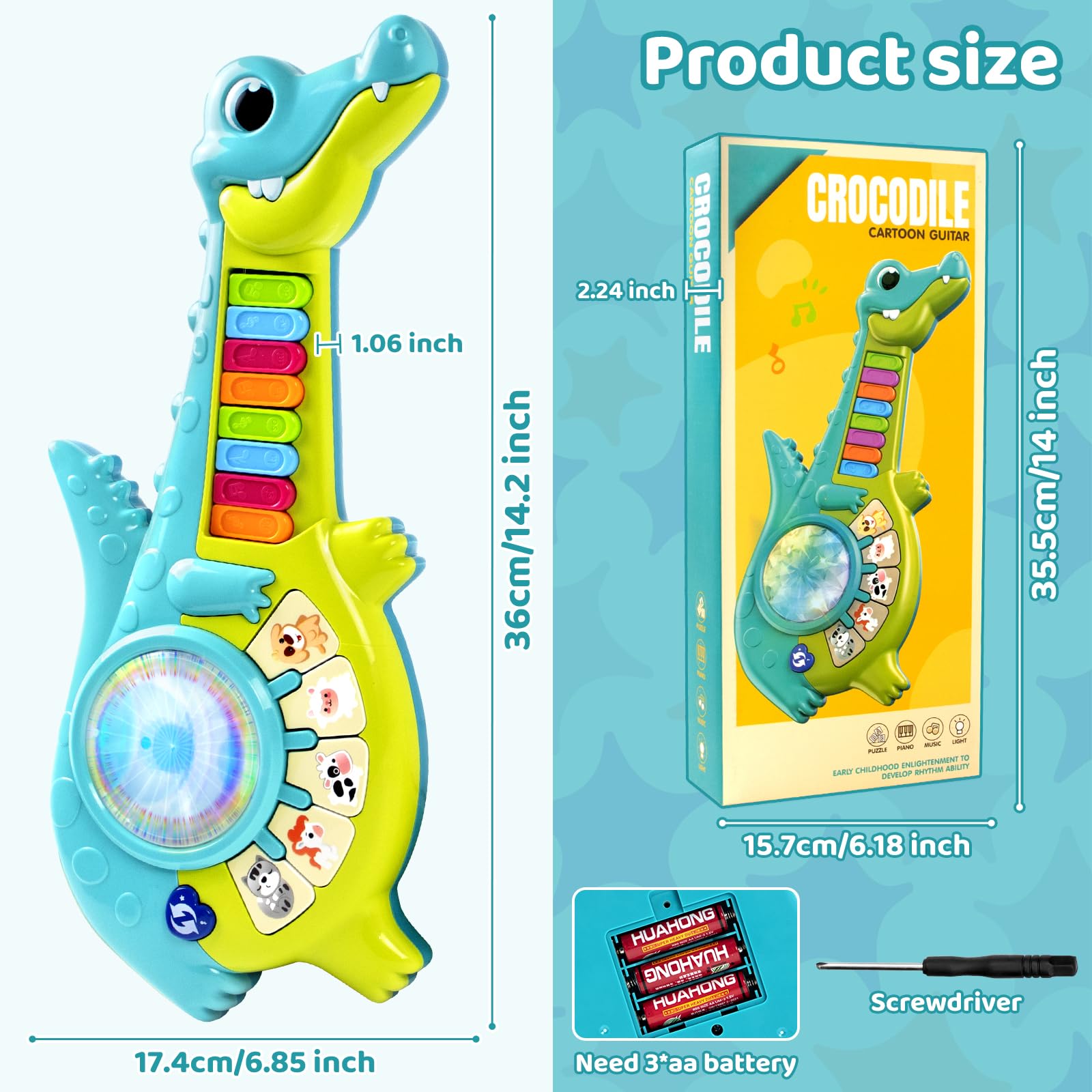 Foto 6 | Piano Musical Marstone Baby Toy Para Bebés De 1 A 2 Años - Venta Internacional.